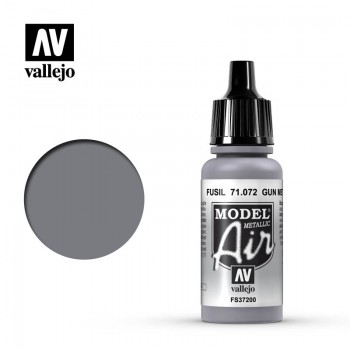 Vallejo Model Air 17ml Gunmetal (Metallic) 71072